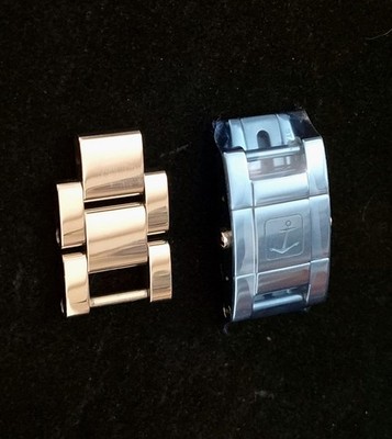 Ulysse Nardin Marine OEM Stainless Steel 20mm Chronometer Links + Clasp | NEW!