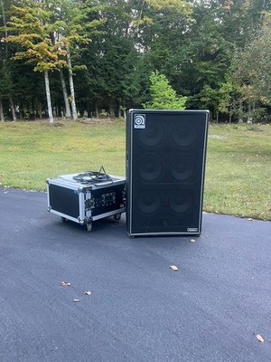 Ampeg SVT-610HLF Classic 6x10'' and SVT-4 PRO combo Bass guitar amp