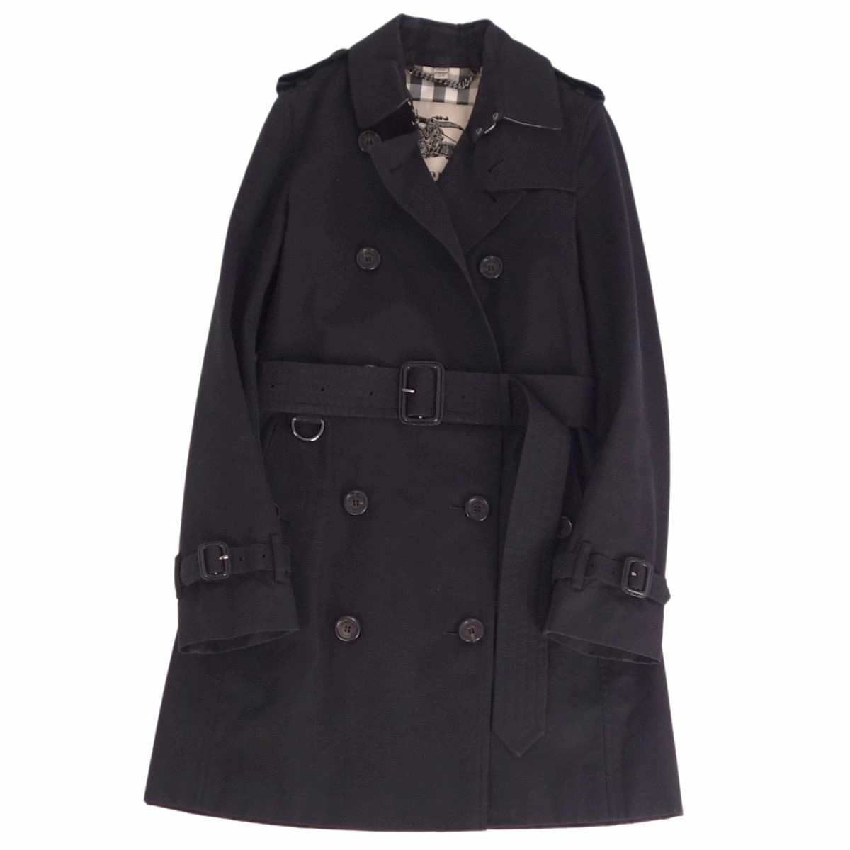 Excellent Condition Burberry Coat Made in England Trench Coat THE KENSINGTON Lin