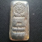100 GRAM SCOTTSDALE MINT .999 FINE SILVER BAR