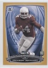 2014 Bowman Rookies Gold 76/399 Jackson Jeffcoat #87 0b2
