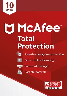 McAfee MTP17ESA0RAA Anti-Virus Protection(2021)