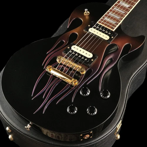 Gibson Custom Shop Carved Flame Les Paul Chameleon Electric Guitar
