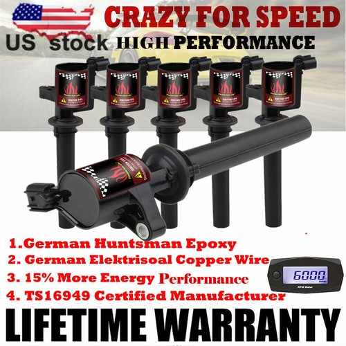 6Pack Ignition Coils For 2003 2004 2005 2006 2007 2008 Ford Escape 3.0L V6 FD502 eBay