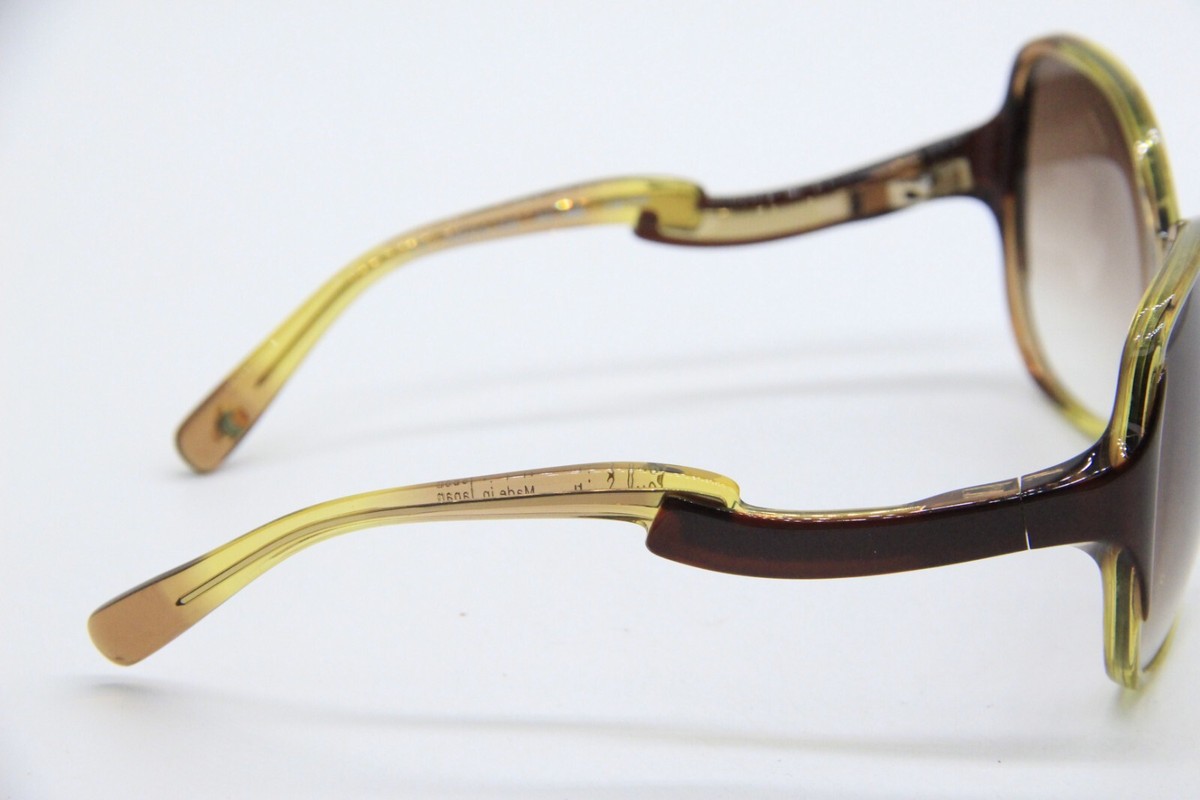 PAUL SMITH PS-388 TRANSPARENT BROWN AUTHENTIC SUNGLASSES FRAME 59
