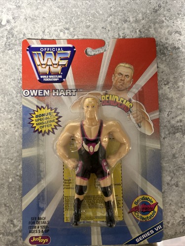 Owen Hart WWE WWF Bend-Ems�Series 7 Action Figure ...