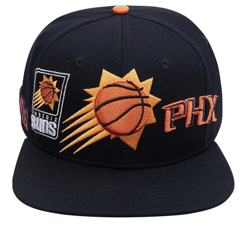 PHOENIX SUNS CITY DOUBLE FRONT LOGO SNAPBACK HAT Pro standard - Picture 2 of 5