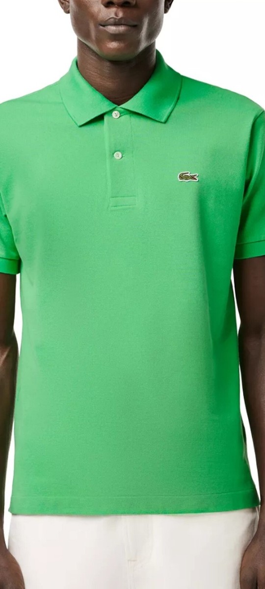 NWT Lacoste Green Classic Regular Fit Polo Shirt Mens Medium 4 | eBay