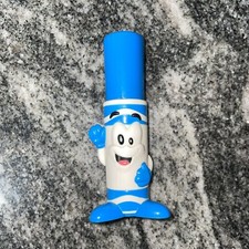 RARE 2008 Blue Crayola Tip Pip Squeaks Pencil Sharpener Back To School Crayon 4  