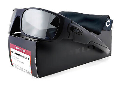 New Oakley CRANKSHAFT POLARIZED Sunglasses | Matte Black New Oakley CRANKSHAFT POLARIZED Sunglasses | Matte Black