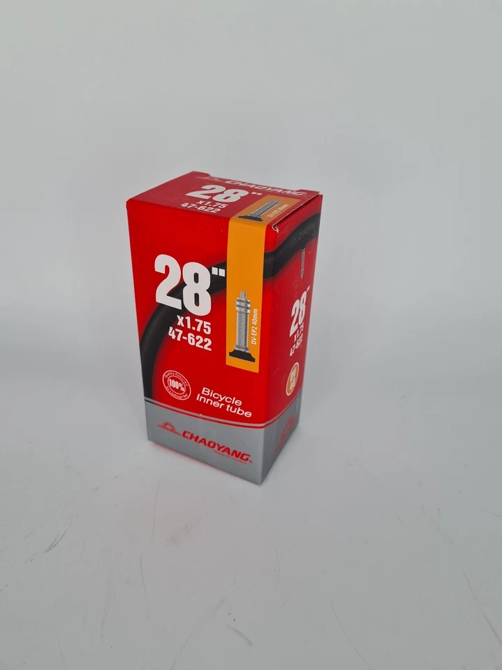 28x1.75 Zoll CHAOYANG Fahrrad Schlauch City / Holland 47-622/630 DV Ventil TOP