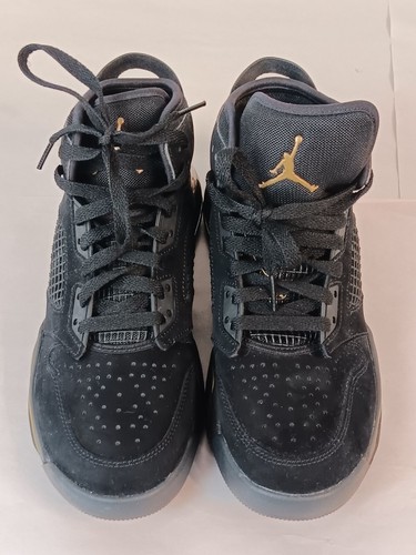 Air Jordan Boys Mars 270 Basketball Sneaker Black/Gold Size. 7Y - Picture 6 of 13