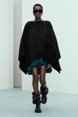 NWT ZARA KNIT PANCHO 11 XS-S $229 5755 | eBay