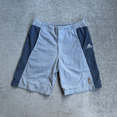 ADIDAS Herren Retro Beach Shorts Badehose S Travel Badeshorts A20908  Blau