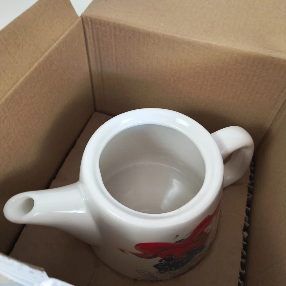 Disney Princess Ceramic Tea Pot  Ariel & Flounder The Little Mermaid - Brand New Foto 4 de 4