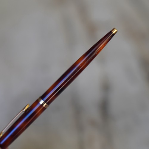 Very Beautiful Parker 75 Ballpoint Pen Agate Lacquer Finish & 18K Gold - Rare - 第 5/9 張圖片