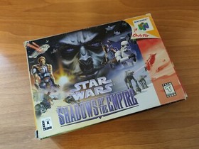 STAR WARS SHADOW OF EMPIRE ✰ Nintendo 64 NTSC ✰ CIB ✰ n64 super snes nes ps1
