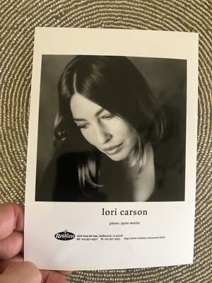 Singer & Musician Lori Carson Original Vintage  5x7 Press Photo #1