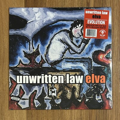 Unwritten Law - ELVA vinyl record /200 Evolution variant Red