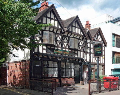 FOTO THE BOWLING GREEN BEWELL STREET HEREFORD LUSTIGE FACHWERKKNEIPE ANSEHEN
