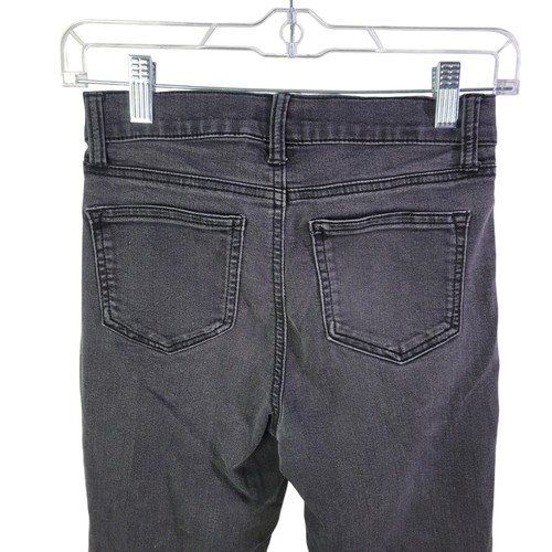 Revery Kids Girls Size 12 Black Solid Skinny Ankle Jeans - Picture 4 of 11
