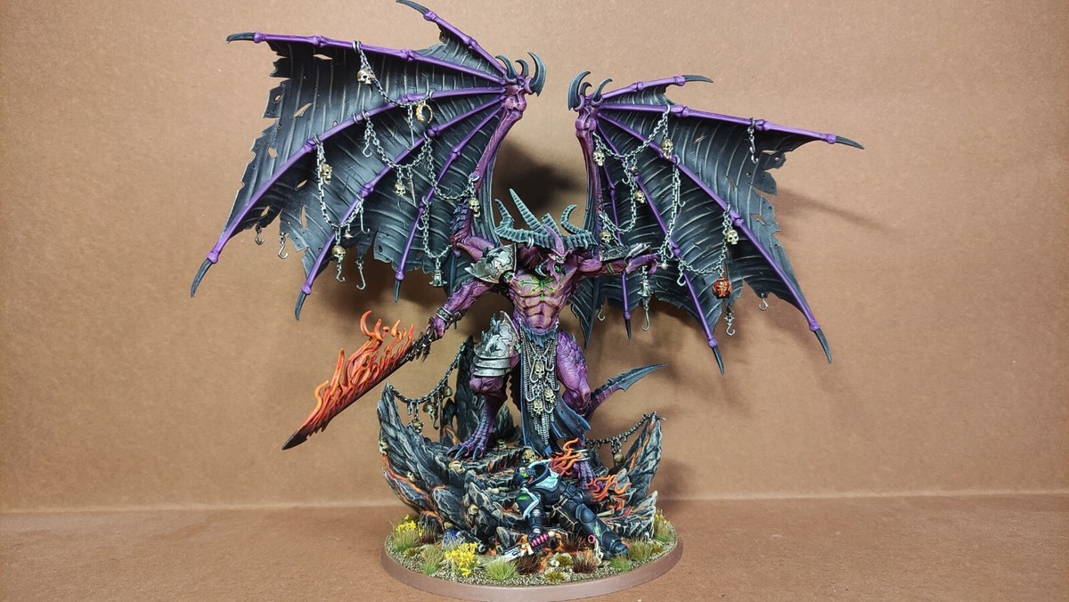 Warhammer 40k commission painted Daemons of Chaos Be'lakor the