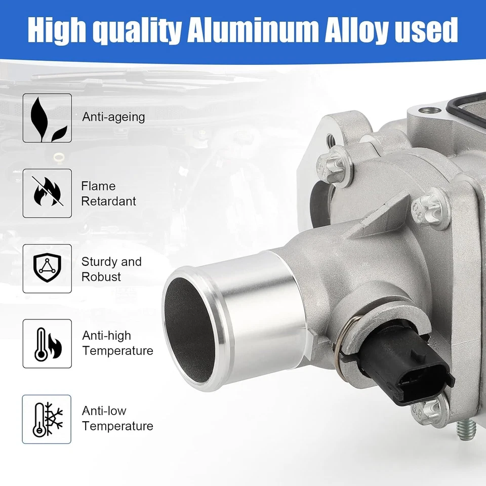 Thermostat Housing Full Aluminum 25192228 For 2011-2016 Chevrolet Cruze 1.8L - Image 2 of 4