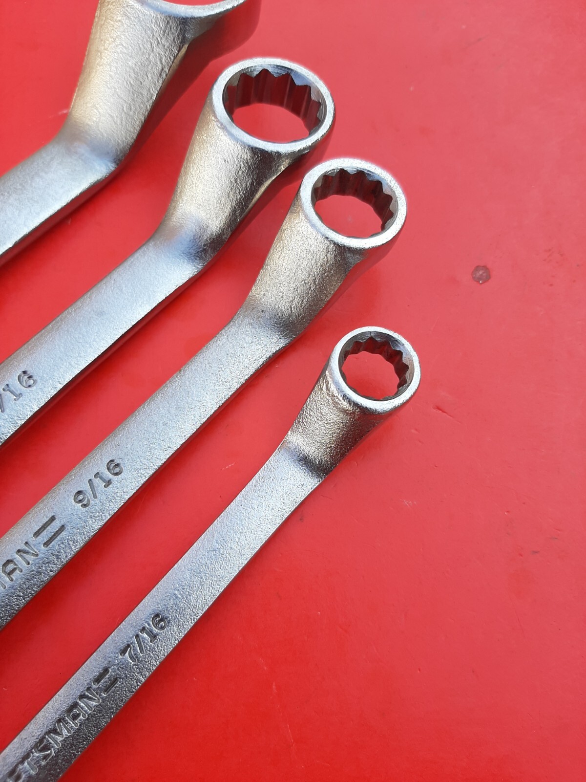 CRAFTSMAN USA SAE DEEP OFFSET Double Box End Wrench SET Matte Finish eBay