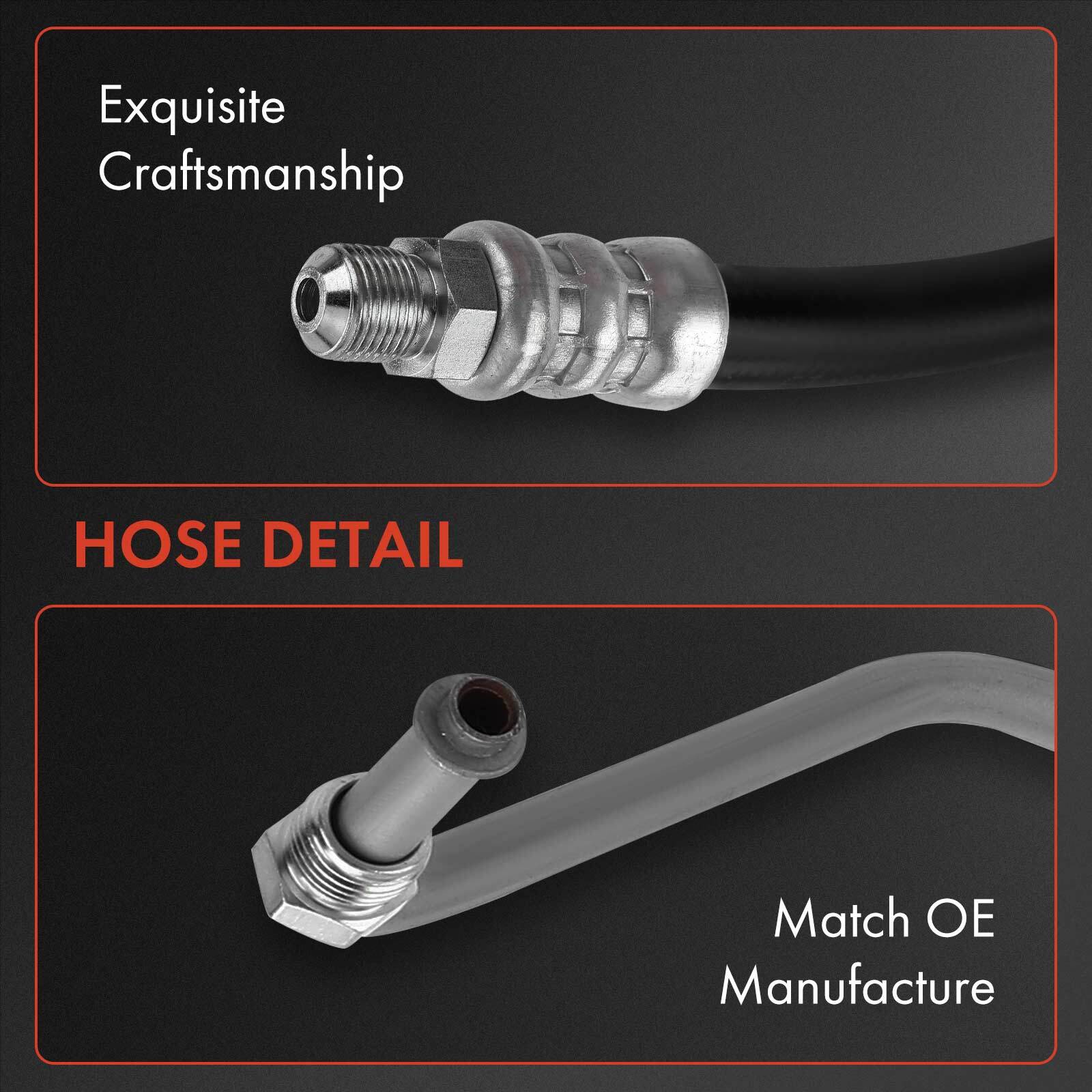 Power Steering Pressure Line Hose Assembly for Jaguar XJ6 19941997 XJR