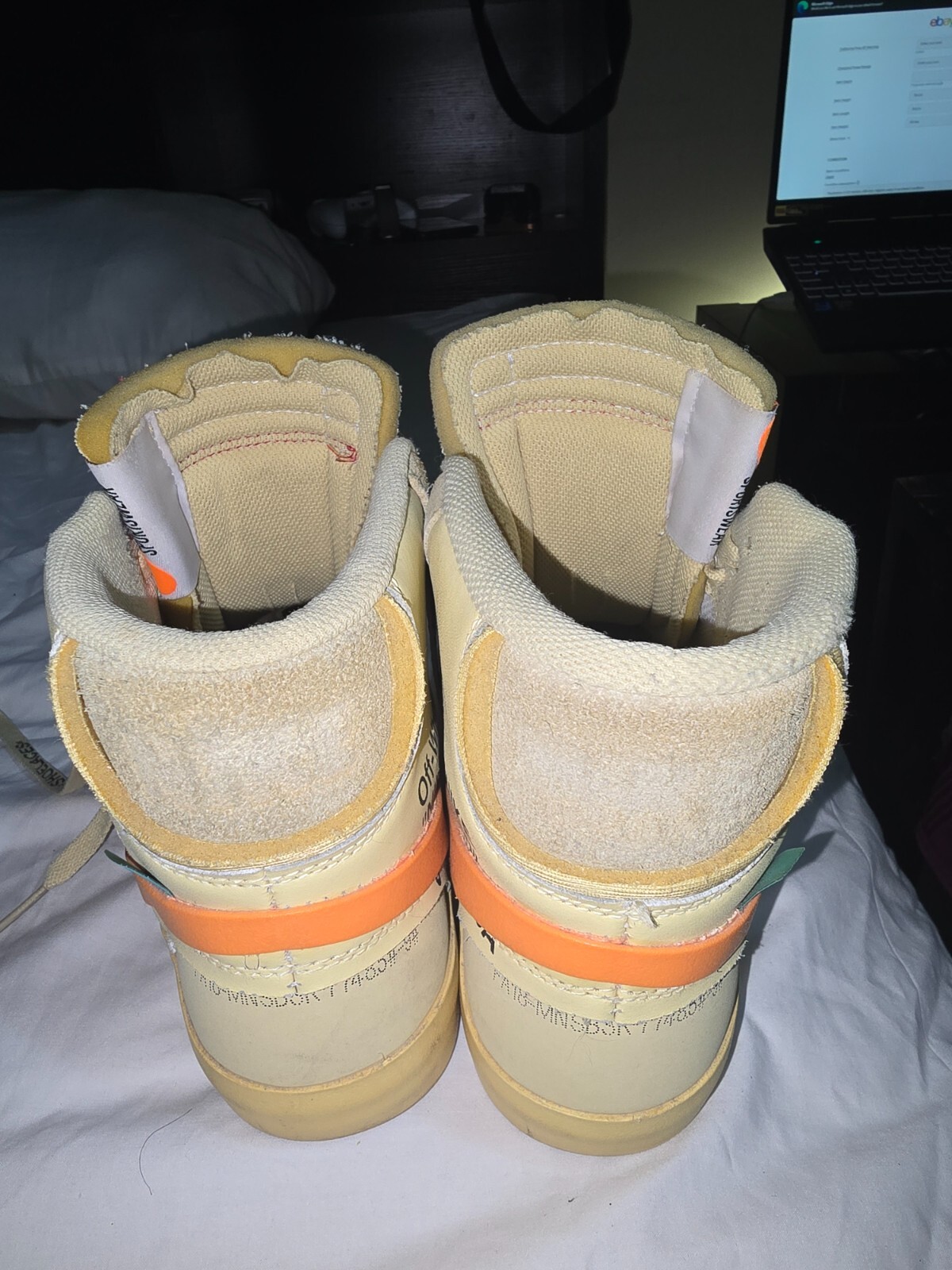 OFF WHITE X NIKE Taglia USA 8.5 UK7.5 Nike Off White x Blazer Mid All Hallows Eve