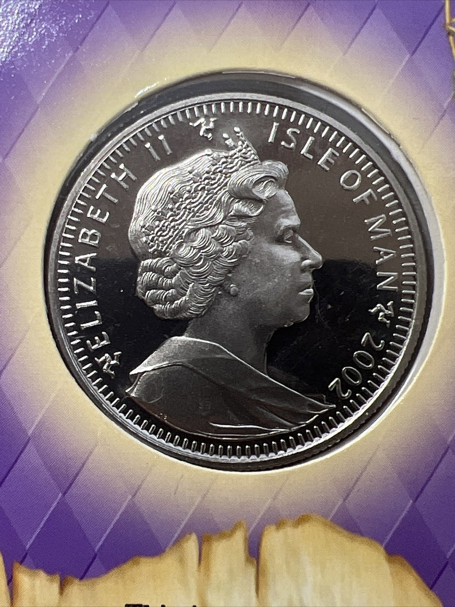2002 Isle Of Man “ Harry Potter” - 1 Crown Coin In Blister