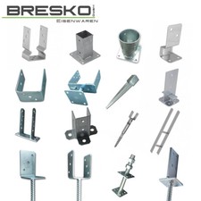 Pfostenträger H-Anker Stützenfuß Einschlaghülse Eindrehülse Pfostenstütze Träger