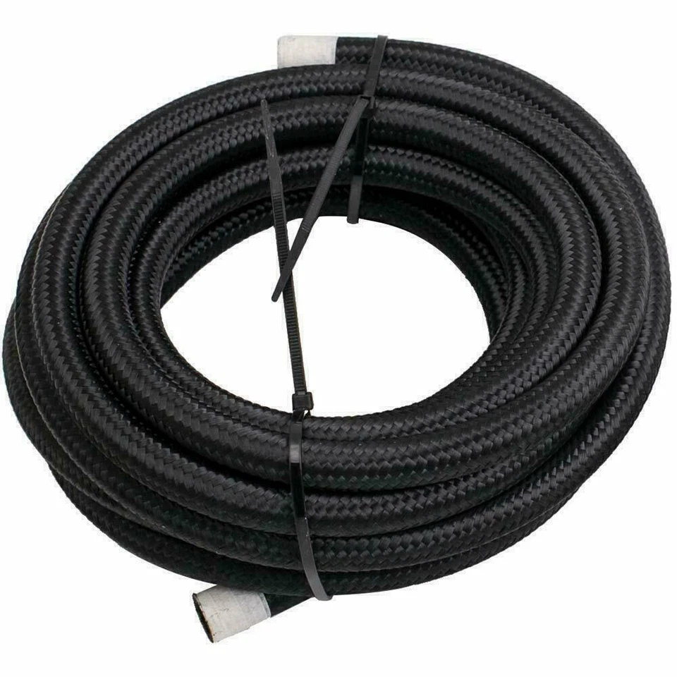 AN6 -6AN -6 AN Stainless Steel Fuel Oil Gas Line Hose End Fitting Kit 3 Meters - image 2 of 4