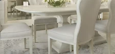 Bernhardt Casual Dining East Hampton Dining Table Base White - 2 BASE ONLY