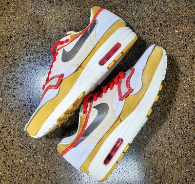 Men's Nike Air Max 1 Premium SE “Inside Out” Club Gold Black 858876-713  Size 9 193145564237 | eBay