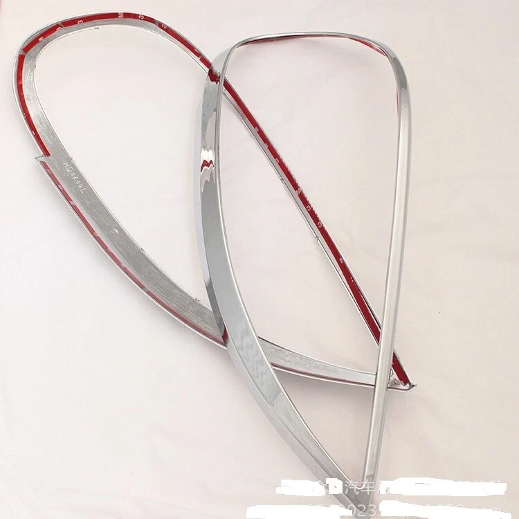 Cubierta de lámpara de luz delantera cromada para Mercedes-Benz Clase M ML W163 98-05 Foto 2 de 3