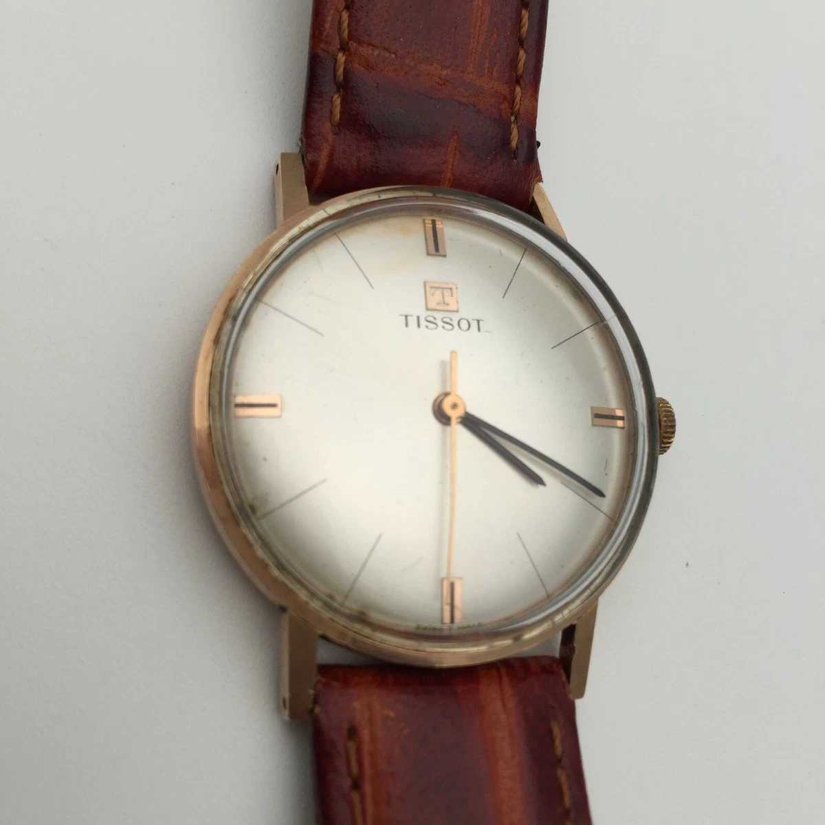 1970er Tissot Top Condition 585 Gold 14K Key 315T Swiss