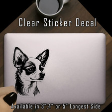 Chihuahua Dog Decal Sticker for Car, Truck, Laptop, Tumbler