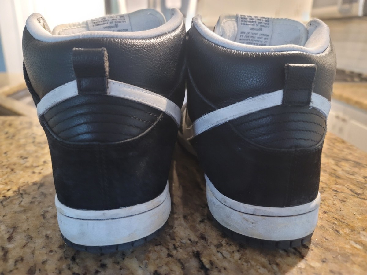 Nike SB Dunk High Pro Venom Shoes Black White 305050 008 Sz 9