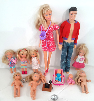 Konvolut 11 Puppen Steffy Evi Love Simba Toys wie abgebildet