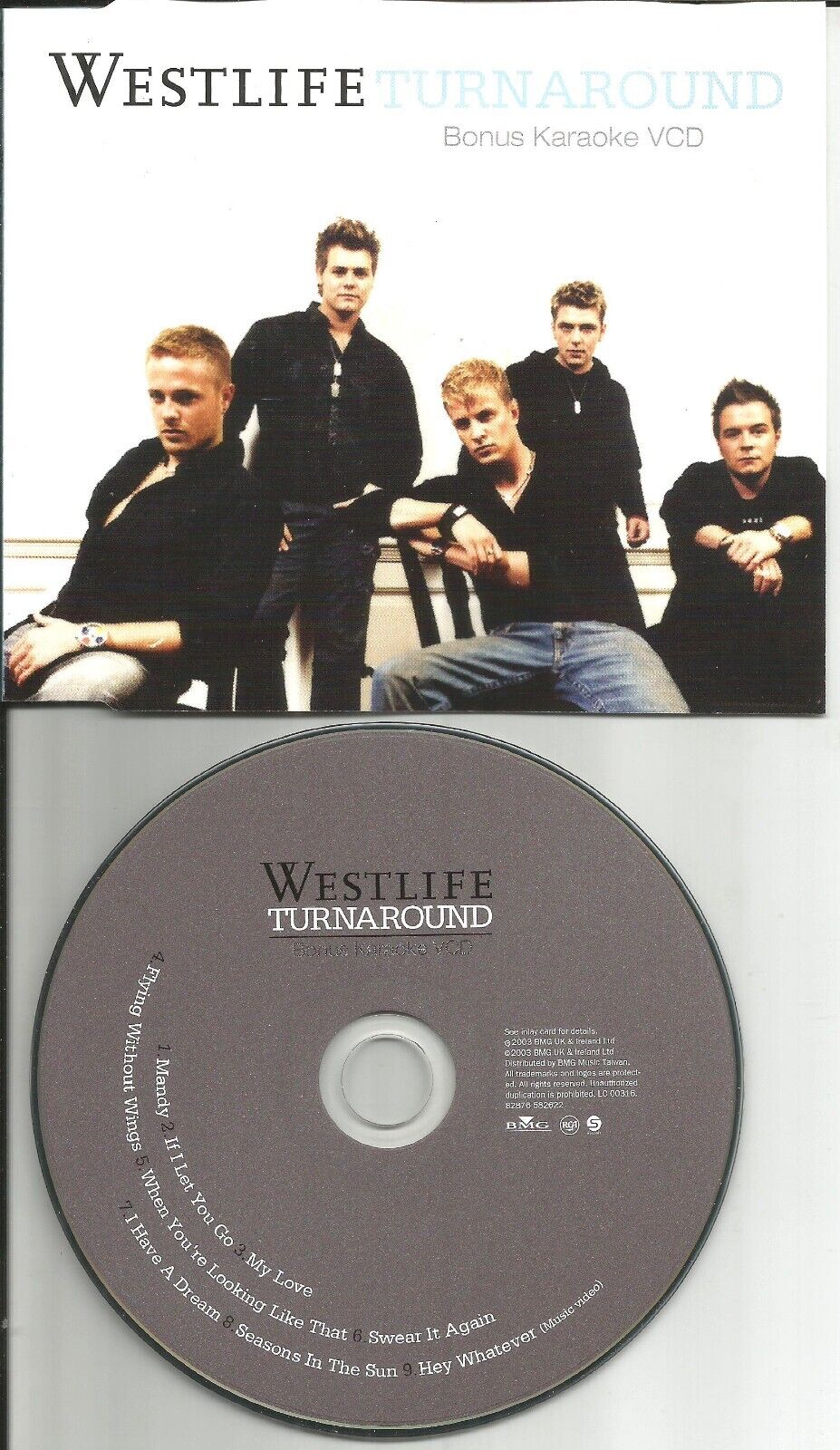 Westlife – Turnaround (2003, CD) - Discogs