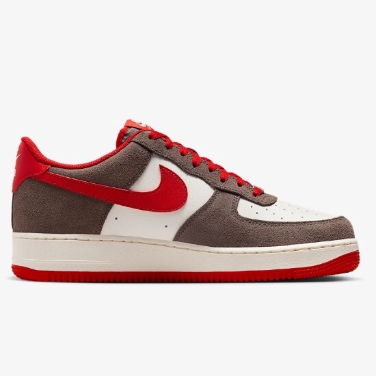 af1 react white black red