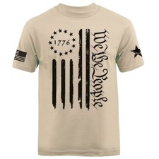 We The People US Flag American Pride Constitution Patriotic T-shirt
