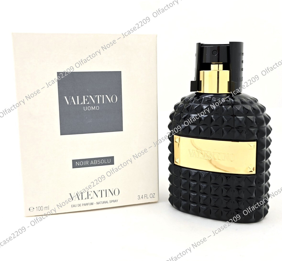 Valentino UOMO Noir Absolu 3.4oz 100mL - Vintage Original