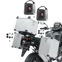 Alukoffer M10 2X35L FüR Ducati Scrambler 1100 Sport + Topcase 45L + Innentaschen