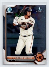2022 Bowman - Chrome Ricardo Genoves #BCP-60 San Francisco Giants