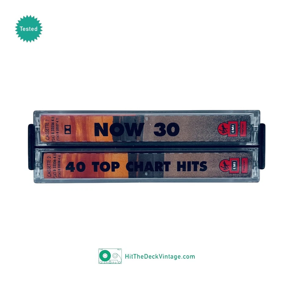 NOW 30 Now That's What I Call Music 30 Cassette Tapes (1995) UK Double TESTED - Image 3 of 4