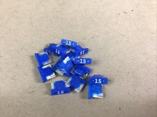 15 PACK - LOW PROFILE BLADE FUSES - 15 AMP AUTOMOTIVE MINI ATM15LP-15PK