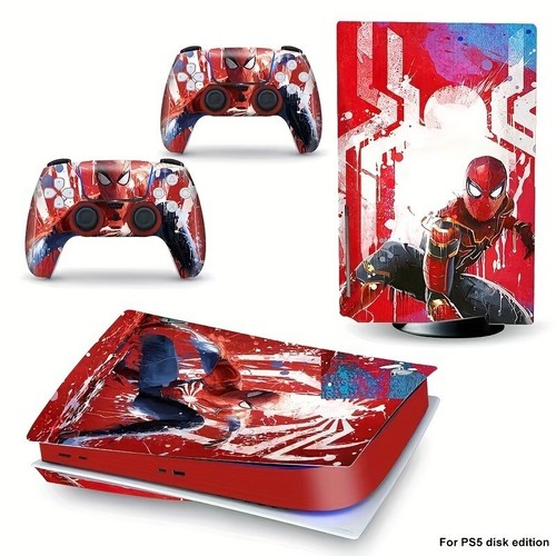 Skin Sticker Halloween Friday Wrap PS5 Slim Console Controllers Jason Michael - Picture 79 of 83