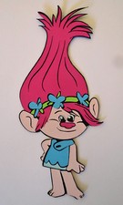 Trolls Troll Girl Poppy Paper Die Cut Cardstock Scrapbook Embellishment